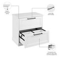 thumbnail image 4 of Bush Westbrook 2 Drawer Lateral File Cabinet in White Ash - Engineered Wood, 4 of 6