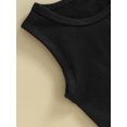 thumbnail image 5 of Inevnen Girl's Summer Cotton Sleeveless Round Neck Casual Baisc Crop Tank Tops, 5 of 8
