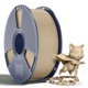thumbnail image 1 of Filamento SUNLU PLA+2.0 de 1,75 mm, PLA Plus mejorado, más resistente y resistente para impresoras 3D, suave y cuidadosamente enrollado, precisión de 0,02 mm, carrete de 1 kg (2,2 libras), marrón robl, 1 of 1