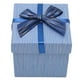 thumbnail image 1 of Caja de regalo con tapas, 4 Uds., 3,9x3,7x3,9 pulgadas, cajas para envolver regalos para bodas, Navidad, cumpleaños, día de San Valentín, azul HM2330409, 1 of 5