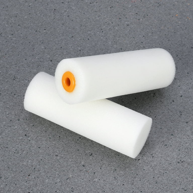 Wideskall 4 inch Mini Foam Painter Roller Set with Refills