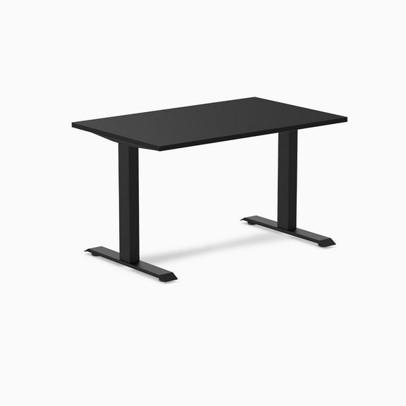 Desky Zero Laminate Office Desk - Black / Small 47.2 X 29.5 Inches / Matte Black