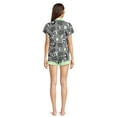 thumbnail image 3 of Warner Bros Beetlejuice Women's Top and Shorts Pajama Set, 2-Piece, Sizes XS-3X, 3 of 5