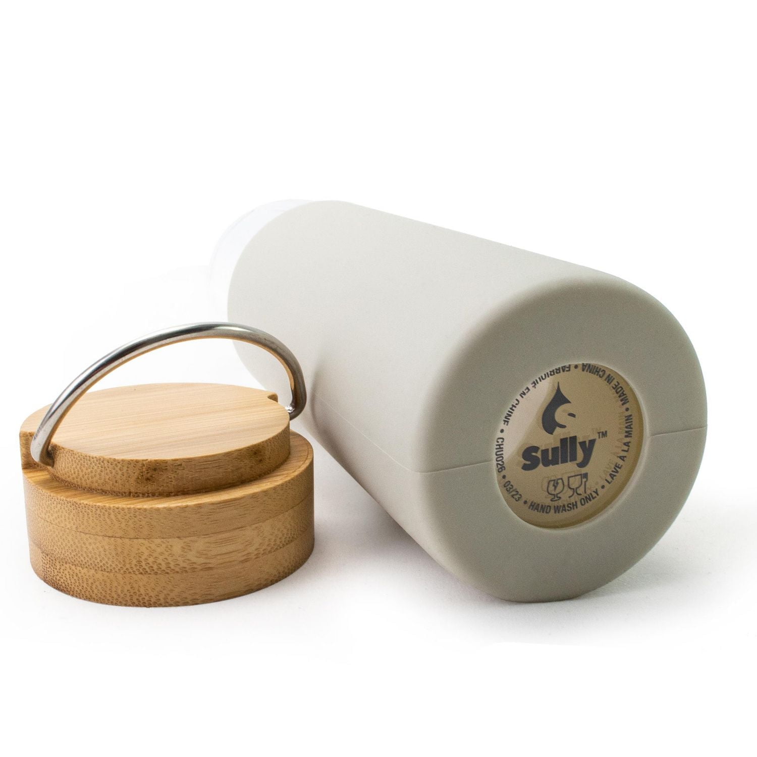 Sully Bouteille En Verre 25Oz Gris Bouteille En Verre 25Oz Gris