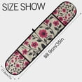 thumbnail image 3 of Yayeee Double Oven Mitt Kitchen Heat Resistant Baking 35" x7" Quilted Glove, Pink Flowers, 3 of 6