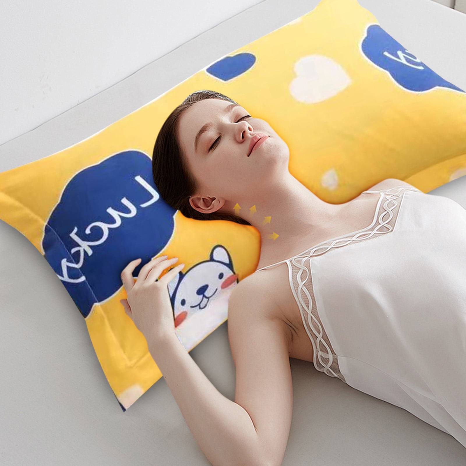 Ultra Flat Pillows for Sleeping Thin, 7D High Support 2.5 inch Height Ultra Thin Pillows,Slim Bed Pillows for Stomach Sleeper,Standard Size -18x26 in