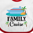 thumbnail image 4 of Inktastic Family Cruise Vacation Trip Boys or Girls Baby Bib, 4 of 4