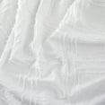 thumbnail image 3 of Peace Nest 2 Pieces Clipped Jacquard Geometric Tufted Duvet Covers & Pillow Sham Set ,Microfiber Soft Bedding Set with Zipper Closure 4 Ties, Square Quilted, Twin Size, 3 of 7