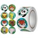 thumbnail image 1 of 4 rollos de pegatinas de incentivo, pegatinas de animales de dibujos animados, pegatinas de dibujos animados, pegatinas de estímulo, pegatinas de Navidad, premios bonitos para niños, 1 of 5