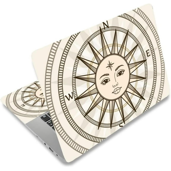 3 Pcs Laptop Skin Sticker Decals Mandala Universal Vinyl Reusable Skin Stickers Cover Waterproof Removable Laptop Decals Laptop Case Protector