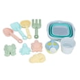 thumbnail image 1 of Juego De Juguetes De Playa Cubo De Plegable De 11 Piezas Con Palas Y Moldes Para Niños Juguetes De Plegables Y Livianos Para Actividades Al Aire Libre En La Playa, Piscina,, 1 of 7