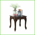 thumbnail image 6 of Traditional Dark Cherry Wood Coffee Table with Ornate Detailing & Claw Feet – Timeless Living Room Accent, 6 of 6