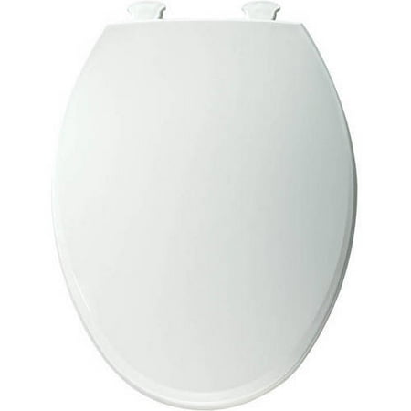Sedona Beige Elongated Toilet Seat - Bemis 1800EC Lift-Off Plastic Elongated Toilet Seat, Available in Various Colors