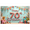 1A, variant on Colorful Theme Happy Birthday Banner Decorative Design 70th Birthday Party Balloon Decoration Celebration Banner for Milestone Celebration Indoor Decoration Kids Party