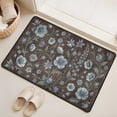 thumbnail image 2 of Washable Vintage Kitchen Mat 31"x20" Non Slip Soft Plush Low Profile Kitchen Rug, Distressed Medallion Oriental Style Sink Mat for Laundry Room Bedroom Office, 2 of 6