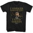 thumbnail image 1 of Scarface Nobody Black T-Shirt, 1 of 2
