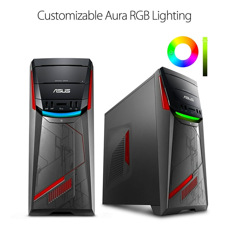 Asus Desktop Tower Computer, AMD Ryzen 7 1700, 8GB RAM, 1TB HD