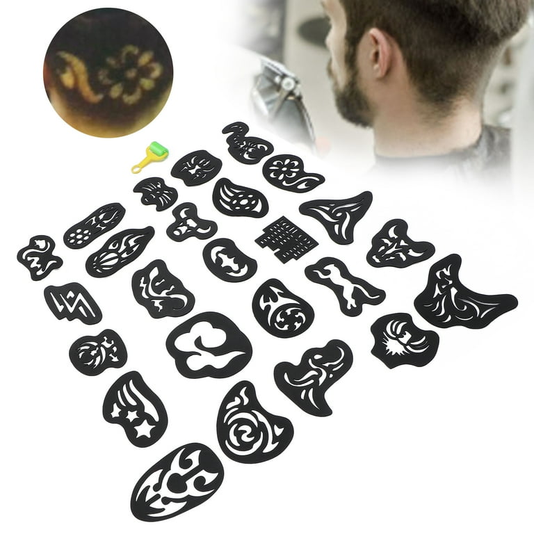 Hair Cut Stencils
