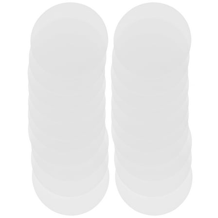 QIFULL Light Diffuser Film Downlight Diffusion Plates White PC 20Pcs