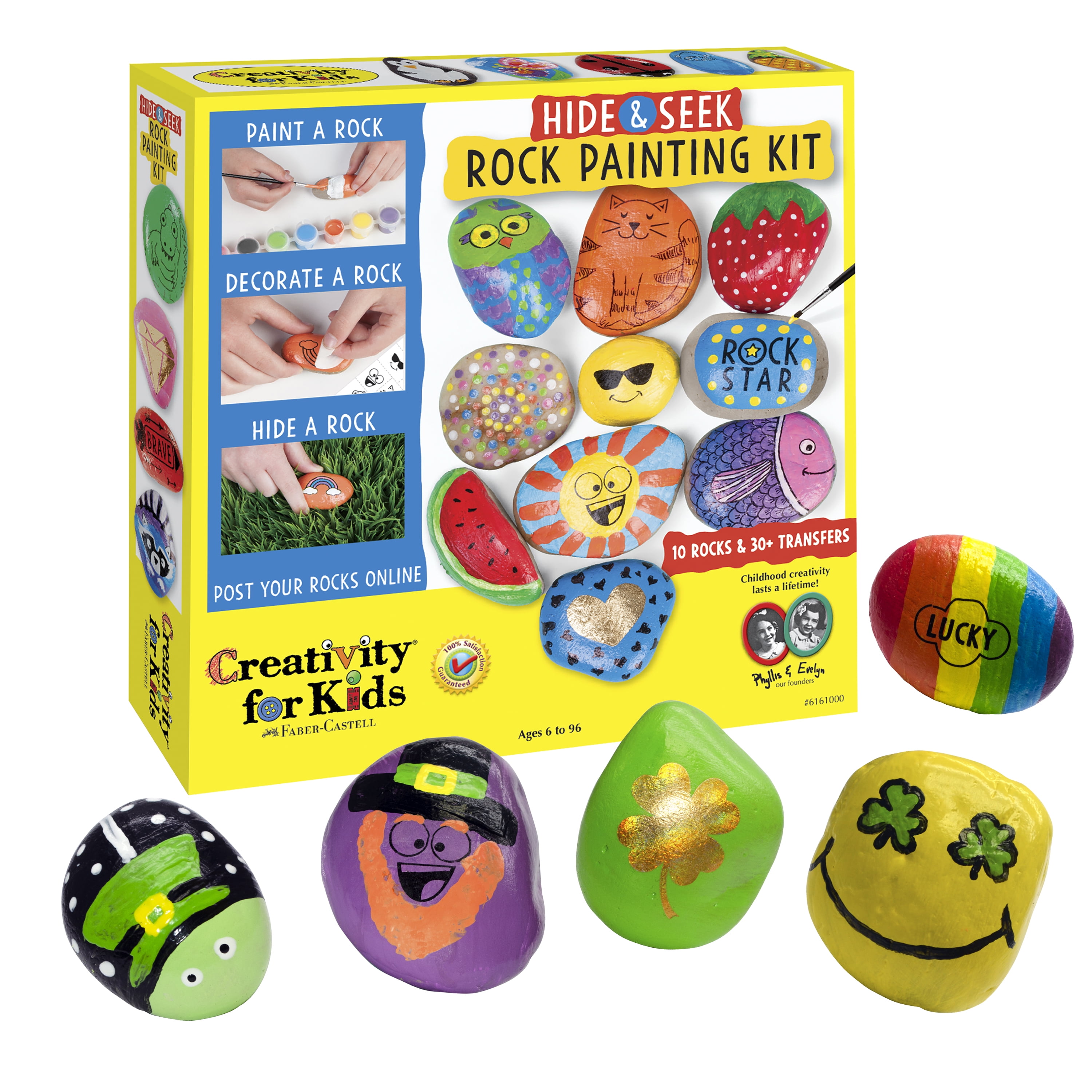 Hide & Seek Rock Painting Kit - Creativity for Kids