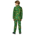 thumbnail image 3 of Boy's Green Christmas Tree Light Up Suit, 3 of 3