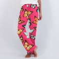 thumbnail image 2 of FAZVAOO Women's Pajama Pants,Butterfly Printed Elastic Waist Pants Full Length Sleep Bottoms, 2 of 7