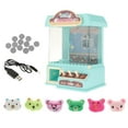 thumbnail image 2 of Milaget Claw Machine with 6 Dolls and 10 Capsules Mini Arcade Machine for Birthday Gifts, 2 of 9
