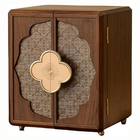 Wood Jewelry Box, Jewelry Drawer Organizer for Storing Rings, Bracelets, Necklaces and Other Accessories