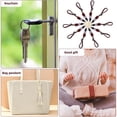 thumbnail image 2 of 10 piezas de llaveros decorativos con cuentas Bodhi para bolsos, resistentes al desgaste, colgantes decorativos para bolsos, suministros para llaves, 2 of 8