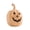 Orange-b, variant on Halloween Pumpkin Ornament, White Resin Jack O Lantern Decoration, Cute Carved Pumpkin Light for Indoor Tabletop Fall Holiday Display