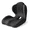 Black, variant on Lethargic Saker Ergonomic Memory Foam Seat Cushion with Back Support, 15.75 x 17.32 x 14.6 in, 2-in-1 Coccyx Cutout for Office and Car