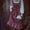 Fuchsia, variant on PEACNNG [Classic Nordic Style Linen Apron] A classic French linen apron with ruffled edges for kitchen baking  garden learning  Nordic style  solid color  multiple colors to choose from