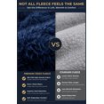 thumbnail image 3 of VUICANODON Men's Warm Fleece Hoodie Pajama Set Loose Loungewear For Men, 3 of 7