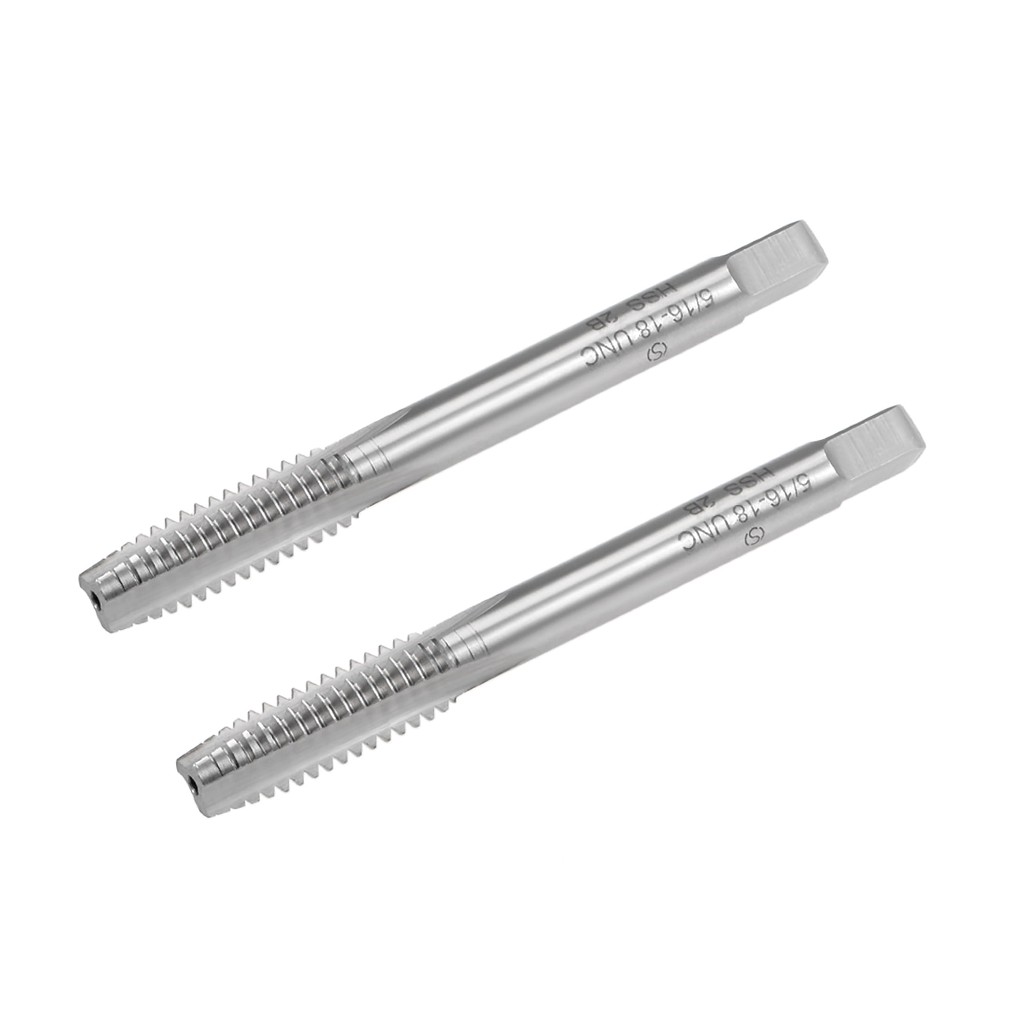 Machine Tap 5/16-18 UNC Thread Pitch 2A Class 3 Flutes High Speed Steel