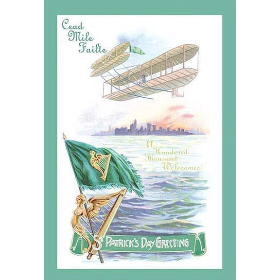 Cead Mile Failte-Fine Art Canvas Print (20" x 30")