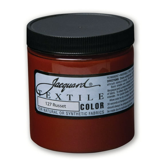 Jacquard Textile Color - Fabric Paint - (8 oz) - Russet