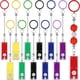 thumbnail image 1 of Juego de 12 Llaveros con Cuentas, 12 Barras con 12 Miniluces LED, Accesorios para Llaveros A Granel, para Regalo., 1 of 5