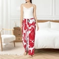 thumbnail image 4 of KLL Abstract meat Womens Print Pajama Pants Soft Pajama Bottoms for Women Cozy Lounge Pants-Medium, 4 of 6