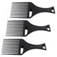 thumbnail image 1 of 3pcs Plastic Hair Picks for Men & Women Afro Styling Comb for Frizz Reduction, Smooth Finish & Quick Drying, Portable Travel & Daily Use, 1 of 3