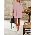 thumbnail image 6 of Womens Oversized T Shirts Loose Fit Crewneck Short Sleeve Tee Summer Tops for Women, 6 of 6