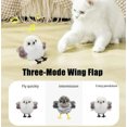 thumbnail image 3 of 2025 New Rechargeable Interactive Cat Flutter Bird Toy - Self-Playing Simulation Bird with 3 Flapping Modes, Touch-Activated Vitality, Automatic Rest Function, Durable Anti-Impact Mechanism, Hidden, 3 of 6