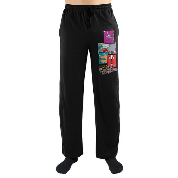 Aaahh!!! Real Monsters Original Artwork Sleep Pajama Pants-Medium