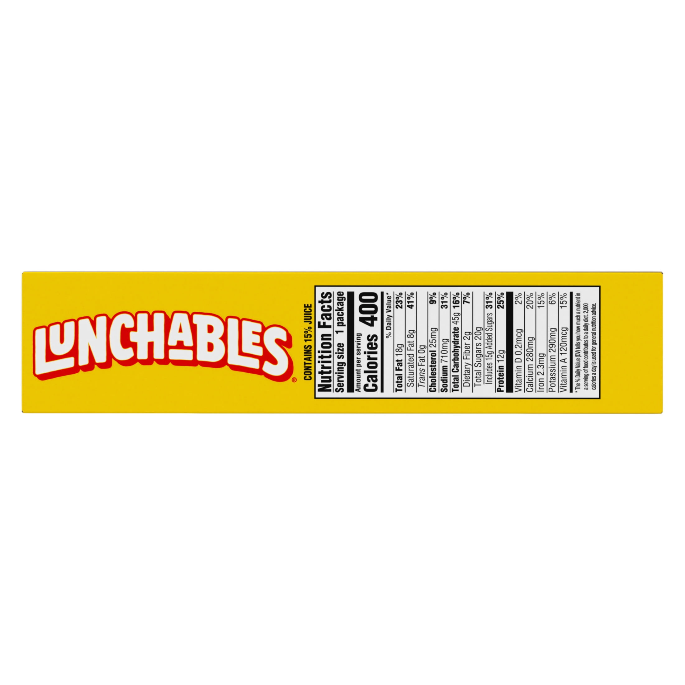 Lunchables Pizza with Pepperoni and Mozzarella Kit with Nestle Crunch Bar and Capri Sun Fruit Punch Fun Pack, 10.7 oz Box
