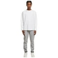 thumbnail image 2 of Build Your Brand Mens Cut-On Oversized Long-Sleeved T-Shirt, 2 of 3