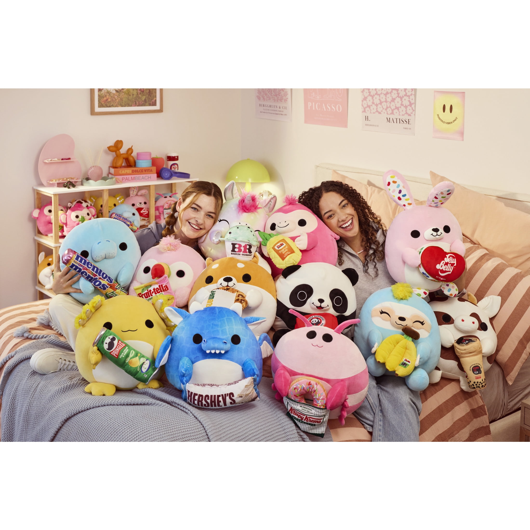 Snackles Série 2 : Snackle de 36 cm (14 po) par ZURU, peluche moelleuse et réconfortante de 36 cm (14 po) avec accessoire et collation sous licence