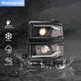 thumbnail image 5 of Headlight For 2014 2015 Chevy Silverado 1500 Headlights Pickup Black Projector LED DRL, 5 of 8
