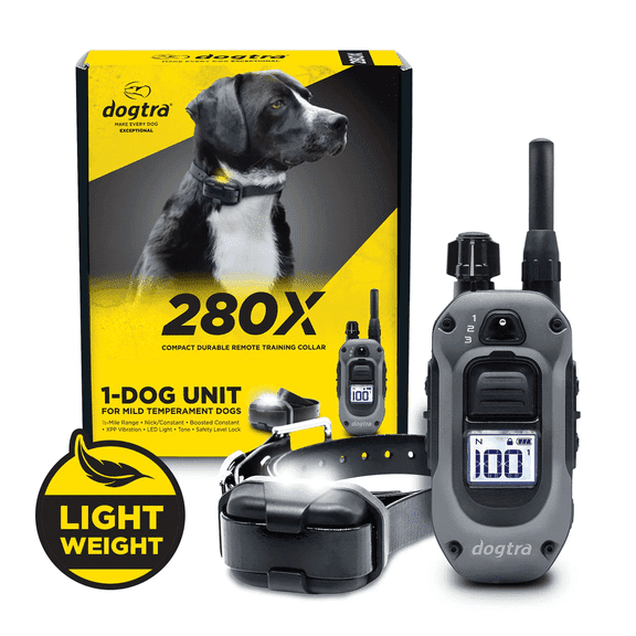 Dogtra 280x Remote Dog Training Collar - ½ Mile Range - Waterproof and Expandable E-Collar