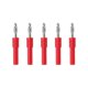 thumbnail image 5 of 5Pcs 4mm Banana Plug Adapter Strong Connectivity Good Conductivity 4mm to 2mm Conversion Banana PlugRed, 5 of 5