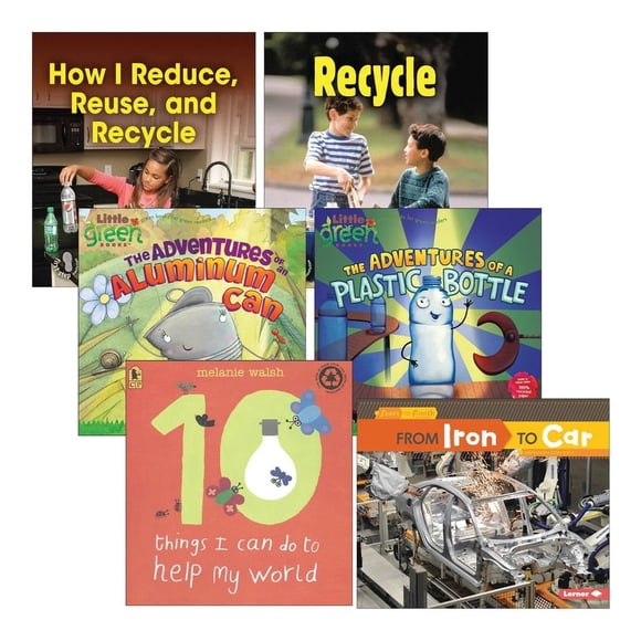 Libros infantiles Reduce, Reutiliza, Recicla de Kaplan Early Learning