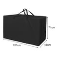 thumbnail image 3 of YAOMOBB Étui de Transport pour Matelas Pliant, Rangement Robuste pour Matelas Pliant, Matériau Oxford Imperméable, Poignée Portable, Design à Trois Volets pour Literie et Vêtements, 3 of 7